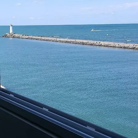 Parenthese En Bord De Mer, Vue Imprenable Sur L'infini Bleu Lägenhet Le Grau-dʼAgde